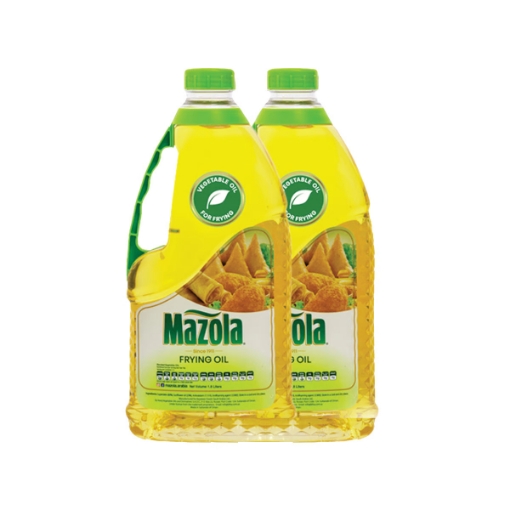 صورة مازولا زيت قلي 2 × 1.5 لتر