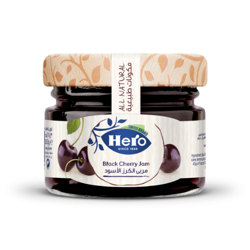 صورة هيرو مربى الكرز الاسود ٢٨.٣ جم