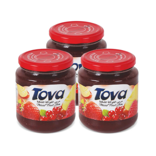 صورة توفا مربى متنوع ٣ x ٤٥٠ جم