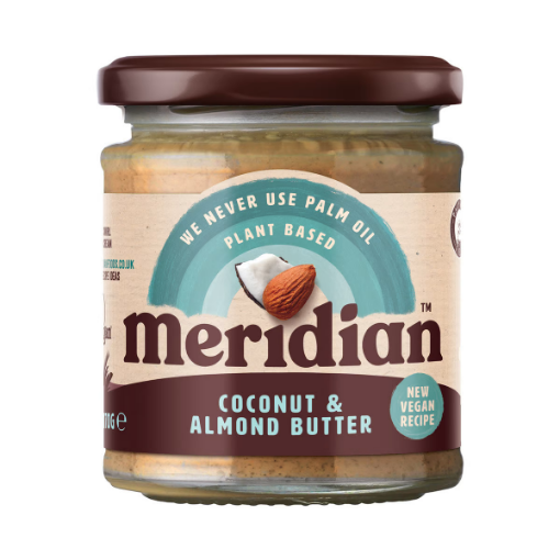 صورة ميريديان جوز الهند وزبدة اللوز 170 جم