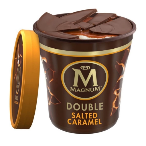 صورة ماجنوم آيس كريم دبل كراميل مملح 440 مل