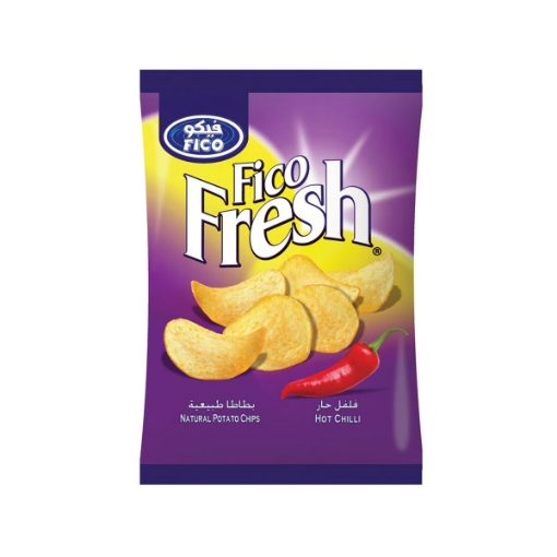 صورة Fico Fresh Chips Hot Chilli 14g