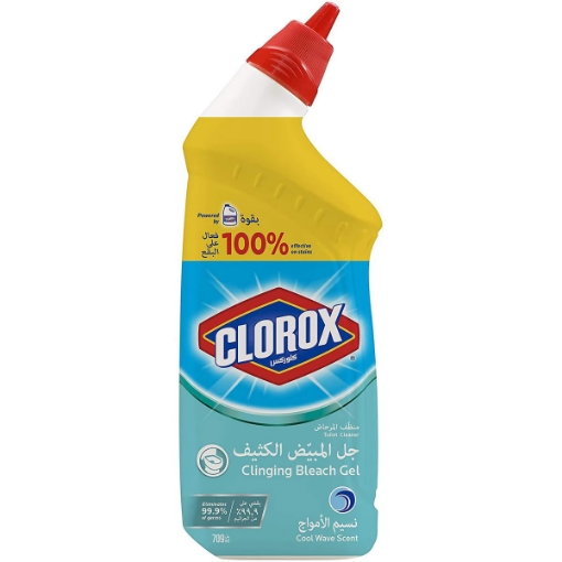 صورة كلوركس جل منظف و مبيض لحوض الحمام 709 مل