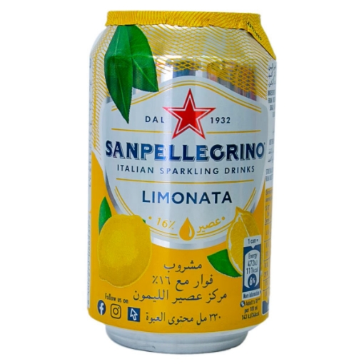 صورة Sanpellegrino Italian Sparkling Drinks Limonata 330ml