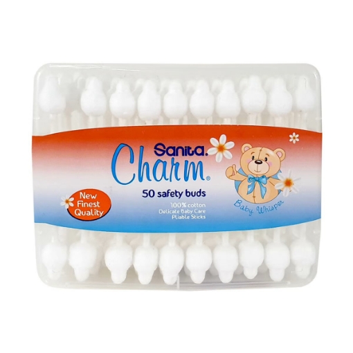 صورة سانيتا شارم أعواد أمان للأطفال ... 50 قطعة