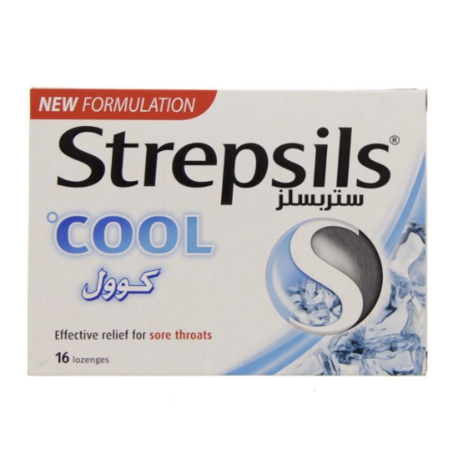صورة ستربسلز كول أقراص مص للحلق 16 حبة
