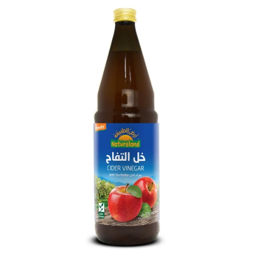 صورة أرض الطبيعة خل التفاح 750 مل