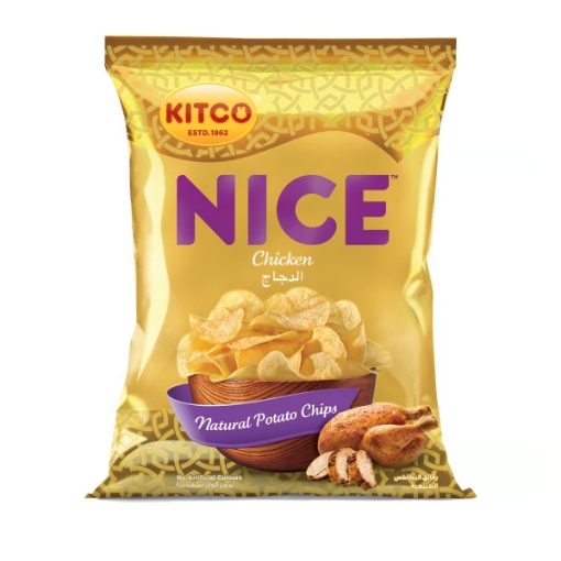 صورة كيتكو نايس رقائق البطاطس بنكهة الدجاج ١٦٧ جم