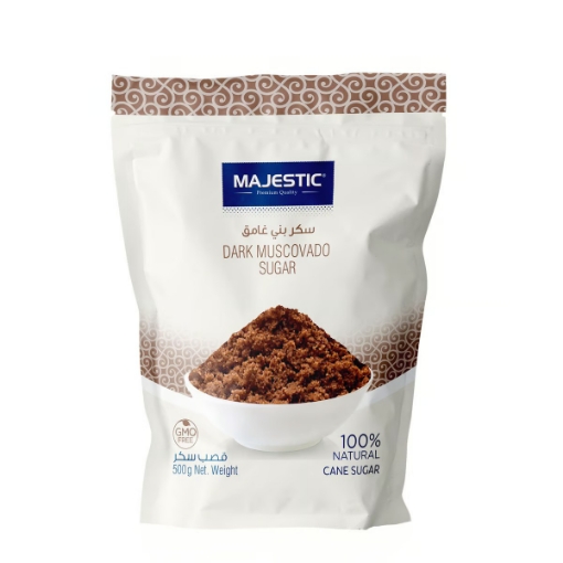 صورة ماجيستيك سكر قصب موسكوفادو داكن 500 جم