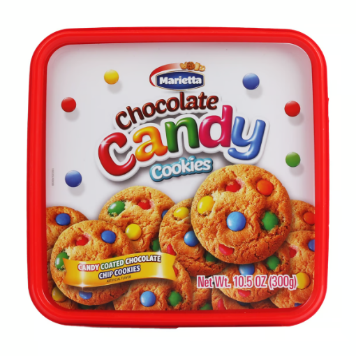 صورة Marietta Chocolate Candy Cookies 300g