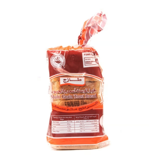 صورة مطاحن الدقيق والمخابز الكويتية خبز توست أسمر بالحبوب المتعددة 450 جم