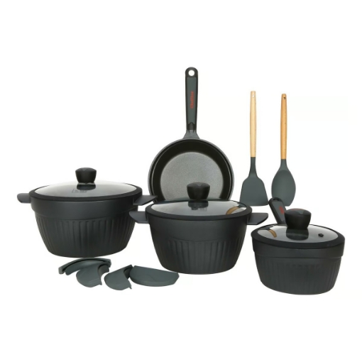 صورة Chefline Die Cast Cookware 9pcs