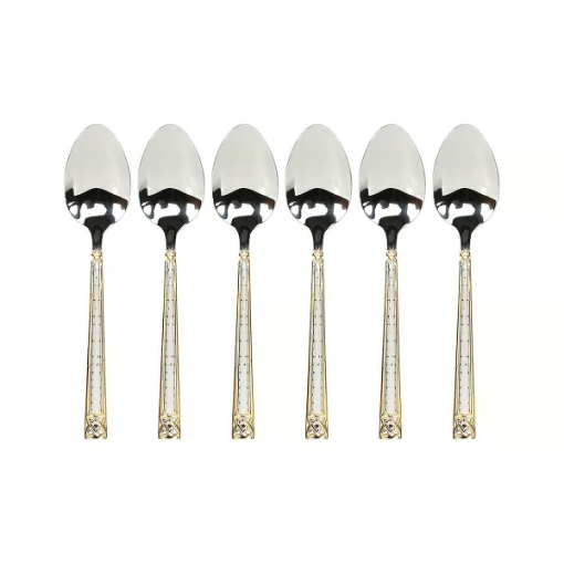 صورة شيف لاين موكا ملعقة امبريال جولد AS 6 قطع