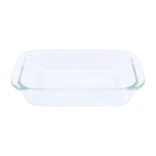 صورة شيفلاين وعاء خبز بيضاوي زجاجي HSAP25L من البورسليكات ، 2.2 لتر ، شفاف
