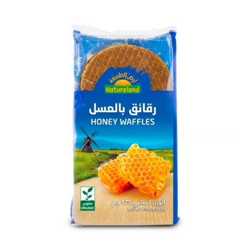 صورة Natureland Organic Honey Waffles 175 g