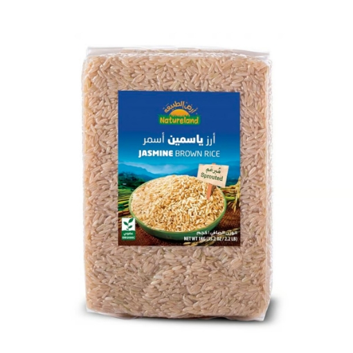 صورة Natureland Organic Jasmine Brown Rice Sprouted 1 kg