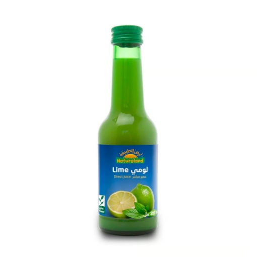 صورة Natureland Organic Lime Direct Juice 200 ml