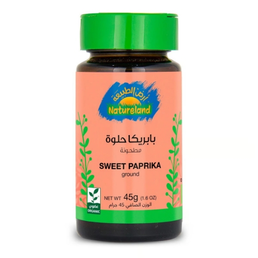 صورة Natureland Organic Sweet Ground Paprika 45g