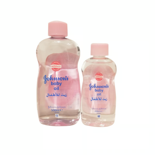 صورة جونسون آند جونسون زيت الأطفال 500 مل + 200 مل