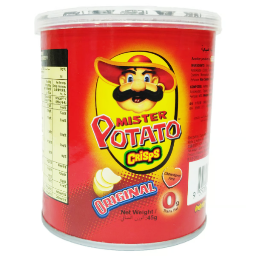 صورة مستر بوتيتو رقائق بطاطس بالنكهة الأصلية 45 جم