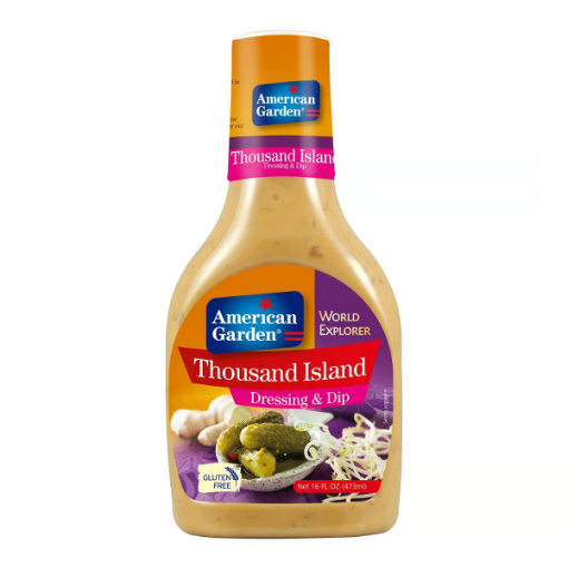 صورة أميريكان جاردن صلصة ثاوزند آيلاند خالية من الغلوتين ومشتقات الحليب 473 مل