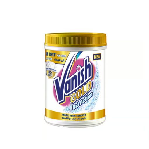 صورة فانيش مسحوق الذهب أوكسي أكشن لإزالة البقع أبيض 900 جم