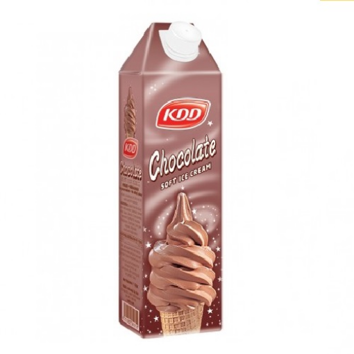 صورة كي دي دي آيس كريم سائل بنكهة الشوكولاتة 1لتر