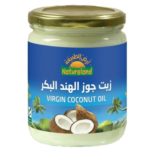 صورة ارض الطبيعة زيت جوز الهند البكر 500مل
