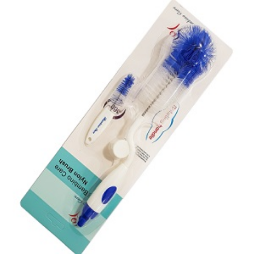 صورة بامبينو كير - فرشاة نيلون لتنظيف الرضاعة 2قطعة