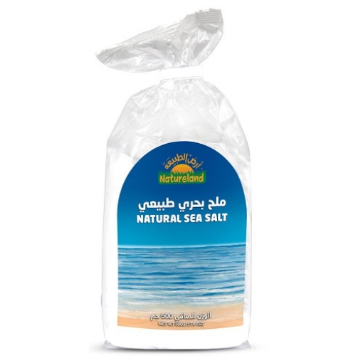 صورة ارض الطبيعة ملح بحري طبيعي 500جم