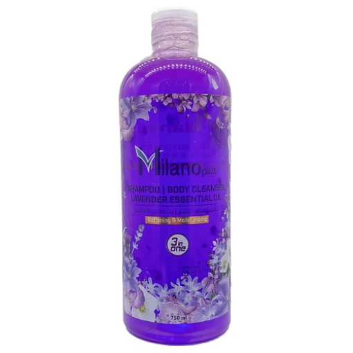صورة ميلانو بلاس سائل الاستحمام بزيت اللافندر العطري 750مل
