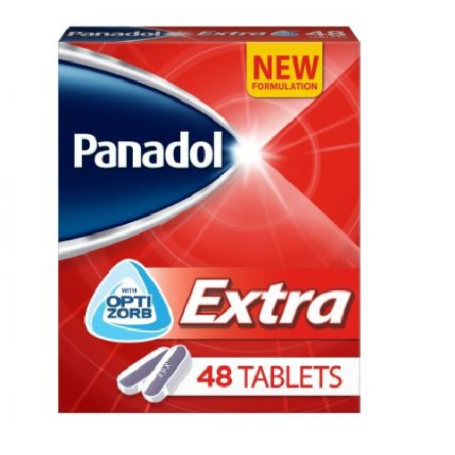 صورة بنادول - أقراص اكسترا أحمر 48قرص
