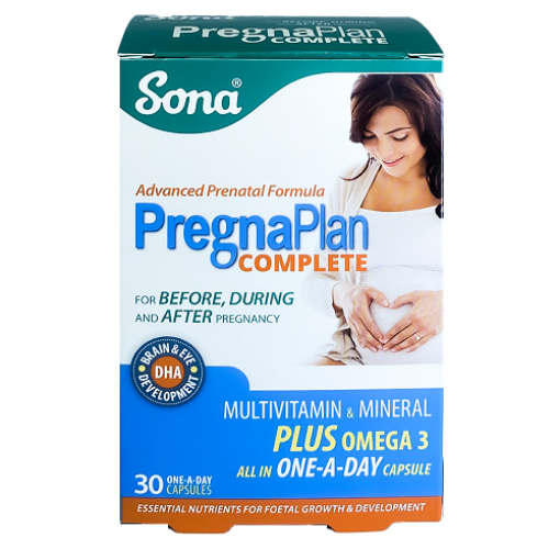 صورة سونا بريجنابلان - مكمل غذائي للحامل 30كبسولة