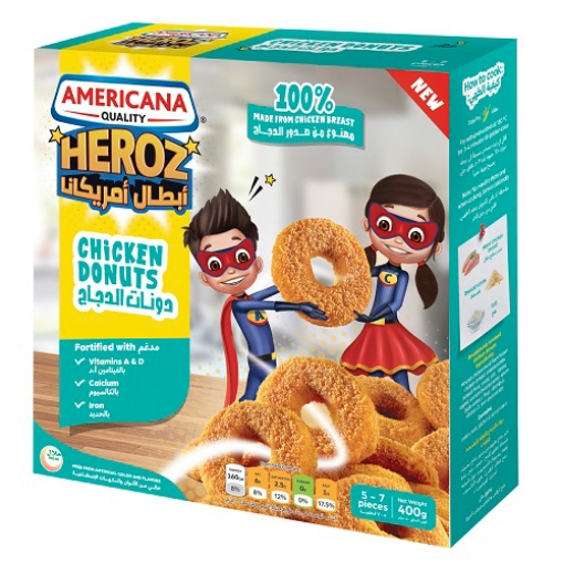 صورة امريكانا أبطال دونات الدجاج 400جم