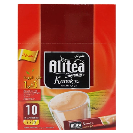 صورة علي تي شاي كرك كلاسيك سريع التحضير 3 في1 25جم 10ظرف