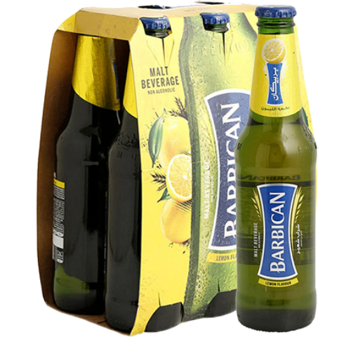 صورة بربيكان مشروب الشعير بنكهة الليمون 330مل 6حبة
