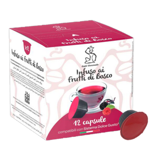 صورة كوركوفادو كافيه كبسولات ايطالية بمذاق الفاكهة 3جم 12كبسولة