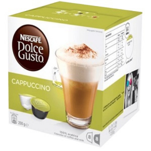 صورة نسكافيه دولتشي جوستو كبسولات كابتشينو 16كبسولة