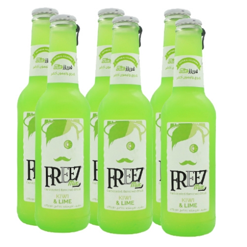 صورة فريزز مشروب كيوي وليمون اخضر 275مل 6حبة