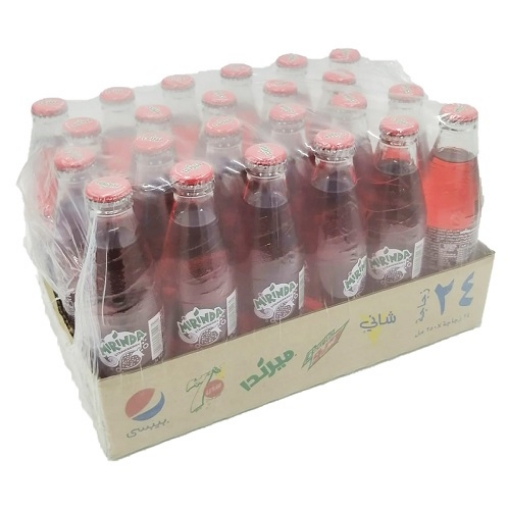 صورة ميرندا مياه غازية فراولة 250مل 24حبة