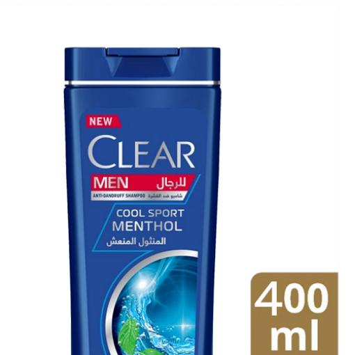صورة كلير - شامبو ضد القشرة بالمنثول المنعش 400مل