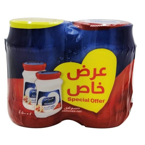 صورة المراعي جبنة كريم قابلة للدهن قليل الدسم 500جم 2حبة