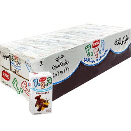 صورة كي دي دي حليب بنكهة الشوكولاتة 125مل 30حبة