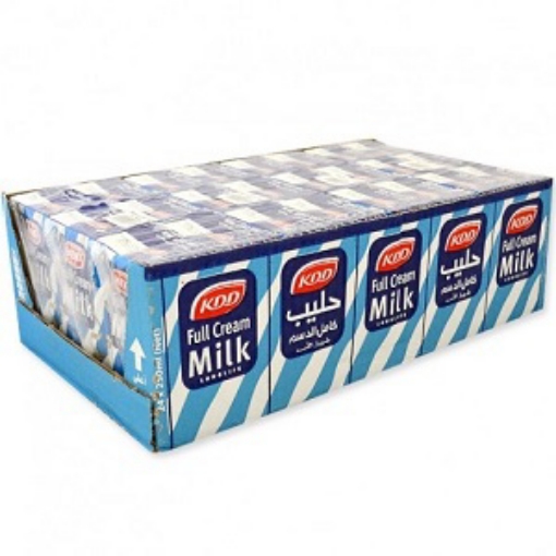 صورة كي دي دي حليب كامل الدسم طويل الامد 250مل 24حبة