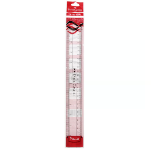صورة فايبر-كاستل 30 سم مسطرة بلاستيكية