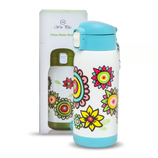 صورة ون بلس مطارة مياه زجاجية 320مل 8576