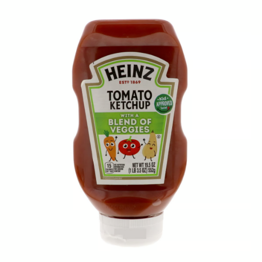 صورة هينز كاتشب الطماطممع مزيج الخضار ٥٥٢ جم