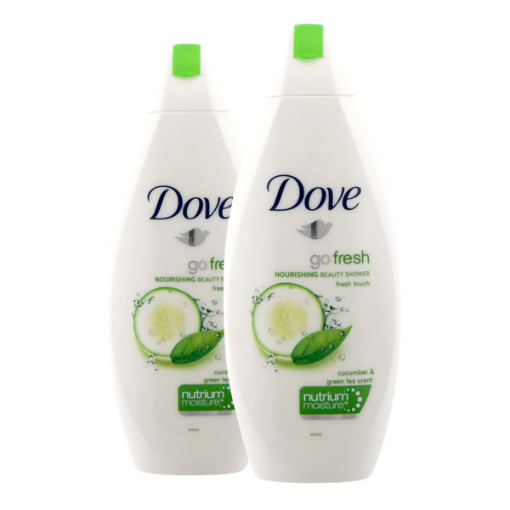 صورة دوف جل استحمام لمسة منعشة عبوة اقتصادية 2 × 250 مل