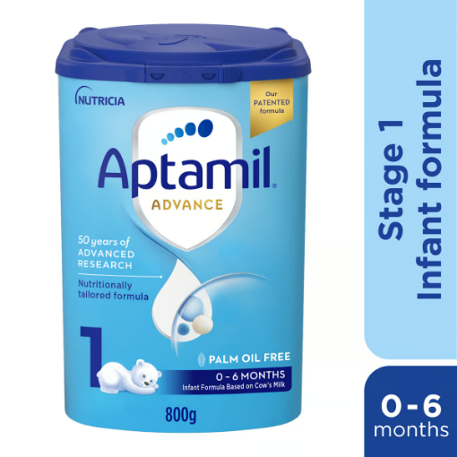 صورة Aptamil Advance Stage 1 Infant Formula From 0-6 Months 800 g