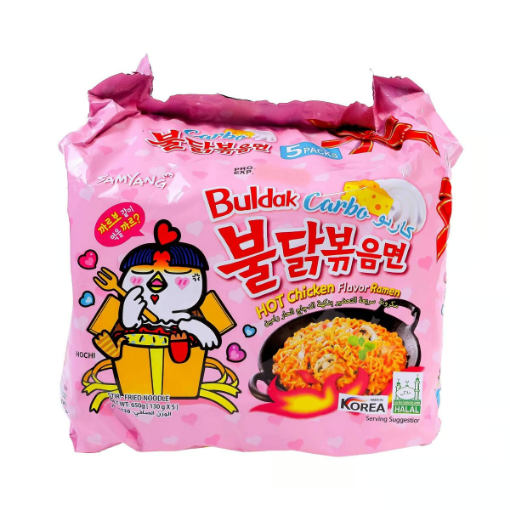 صورة ساميانج كاربو رامن بنكهة الدجاج الحار 5 × 130 جم